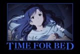 time for bed