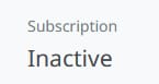 Inactive