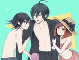 __oma_kokichi_saihara_shuichi_and_yumeno_himiko_danganronpa_and_1_more_drawn_by_yamaikana__dc19293b70834a2edce0ccb5c21eeb7e