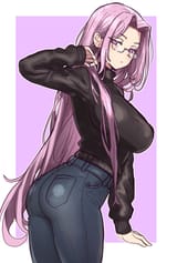 rider jeans ass
