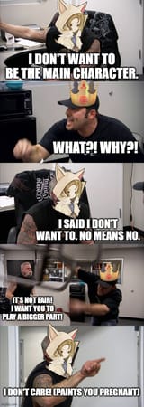 *paints you pregnant*