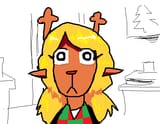 noelle tired stare