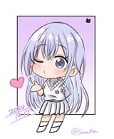 hana blow a kiss