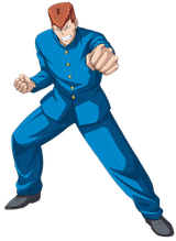 Yu_Yu_Hakusho_Maji_Battle_-_Kazuma_Kuwabara