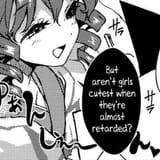 Cute retard