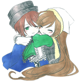 twins hug