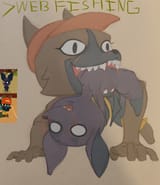 bat getting mauled