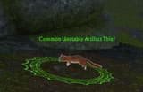common unstable artifact thief