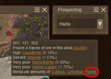 Halite Prospecting