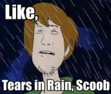 tears in the rain scoob