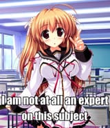 not an expert