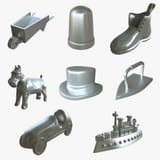 monopoly pieces