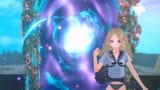 Lime panties Blue Reflection Sun