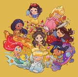 foresart cookie run kingdom disney princesses