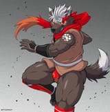 jumping pose