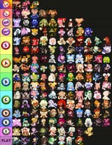 Cookie Run Butt Size Tier List 2025