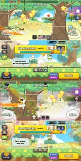 diamond and rainbows with cream ferret