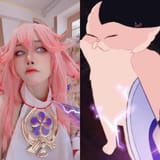 Byoru &amp; Naoki Chan - Yae Miko &amp; Raiden Shogun (61)