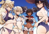 __lumine_mona_fischl_and_xinyan_genshin_impact_drawn_by_kradebii__2552f6d777d7bf2f8543d12a21d0c852