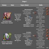stage 1 stats