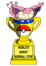 Worlds Worst Normal Type Award