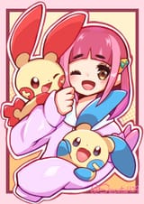 __lacey_minun_and_plusle_pokemon_and_1_more_drawn_by_gokuaku_rabbit__sample-127c35935c62db3a77fd9c00c81fe7fb