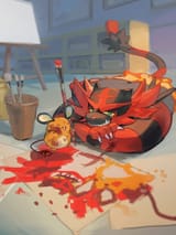 __dedenne_and_incineroar_pokemon_drawn_by_maumaujanken__b9c85b40eefcc62c27ebc5f86dd0bf7f