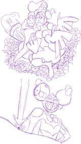 292-192 fake kaiju musume when a real kyodai hiro runs up on em