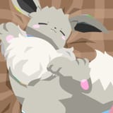 Sleeping Shiny Eevee
