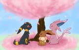133 196 197 Under Cherry Blossom Tree @megane_salty13