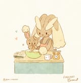 bunny baking