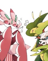 __lurantis_leavanny_and_larvesta_pokemon_drawn_by_cracky_002__e5f1a2785cae65243d1b72f6b3ea0920