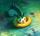 __pachirisu_and_finneon_pokemon_drawn_by_koriarredondo__sample-ea39a340f767172dba643d5c3ae40bf8