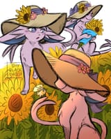 sunflower espeon