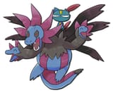 __sneasel_and_hydreigon_pokemon_drawn_by_furukawa_yomawari__d7ae7365ab11526c7443731263e92a77