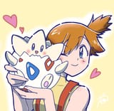 __misty_and_togepi_pokemon_drawn_by_thoumiryou__b4a03bd4e240d99d95011bb7c100cdbb