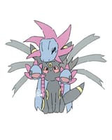 Hydreigon and Umbreon
