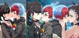 Penny &amp; Marnie Kissing
