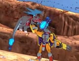 WarGreymon kills zard-x