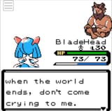 He studied The Blade