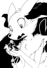 big_braixen_little_lucario__by_hakunaro
