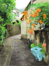 __ivysaur_and_murkrow_pokemon_drawn_by_harukong__e52955f2907bdb15d133d457fba84cd5