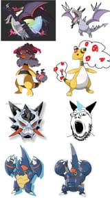 Fan made VS Real (Mega forms)