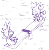 chespin fennekin seesaw