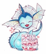 vaporeon and pokepuff