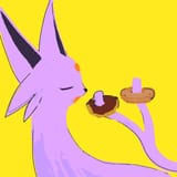 196 Eating donuts off tail @Kuchiiya