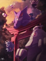 __gengar_drifloon_misdreavus_murkrow_phantump_and_1_more_pokemon_drawn_by_kuchiba_jret2454__1794c5f17232118448c7d2c00474fd01