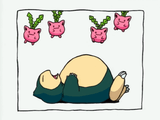 hoppip and snorlax