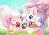 skitty and gatomon