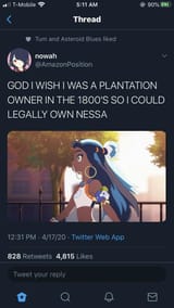 nessa tweet